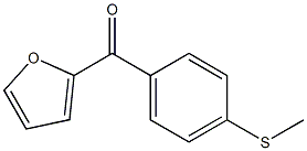 furan-2-yl-(4-methylsulfanylphenyl)methanone 化学構造式
