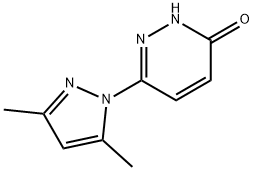 6-(3,5-dimethyl-1H-pyrazol-1-yl)pyridazin-3-ol,73259-08-2,结构式