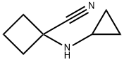 1-(环丙基氨基)环丁烷-1-甲腈,737717-32-7,结构式