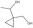 1-(1-Hydroxymethyl-cyclopropyl)-ethanol Struktur