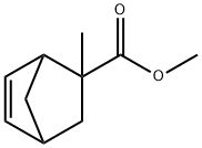 Bicyclo[2.2.1]hept-5-ene-2-carboxylic acid, 2-methyl-, methyl ester Structure