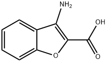 3-氨基苯并呋喃-2-羧酸,742013-09-8,结构式