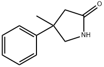 4-methyl-4-phenyl-2-pyrrolidinone Struktur