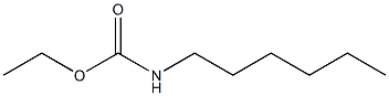 Carbamic acid,N-hexyl-, ethyl ester Structure