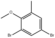 Benzene,1,5-dibromo-2-methoxy-3-methyl-,7463-93-6,结构式