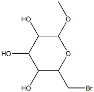 2-(bromomethyl)-6-methoxy-oxane-3,4,5-triol Structure