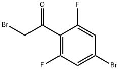 2,4'-dibromo-2',6'-difluoroacetophenone Structure