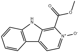 1-甲氧基羰基-BETA-咔啉-N-Z氧化物, 74690-74-7, 结构式