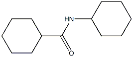 Cyclohexanecarboxamide,N-cyclohexyl- Struktur