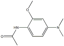 Acetamide,N-[4-(dimethylamino)-2-methoxyphenyl]- Structure