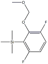 [3,6-difluoro-2-(methoxymethoxy)phenyl]-trimethylsilane Structure