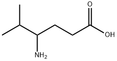 4-氨基-5-甲基己酸,74924-02-0,结构式