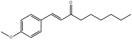 1-Nonen-3-one,1-(4-methoxyphenyl)-, (E)- (9CI) Struktur