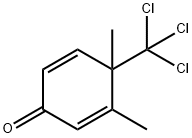 2,5-Cyclohexadien-1-one,3,4-dimethyl-4-(trichloromethyl)- Structure