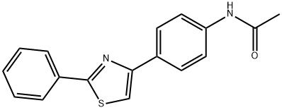 N-(4-(2-phenylthiazol-4-yl)phenyl)acetamide