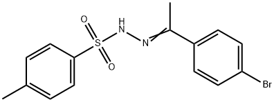 N'-(1-(4-bromophenyl)ethylidene)-4-methylbenzenesulfonohydrazide Structure