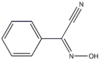(2Z)-2-hydroxyimino-2-phenylacetonitrile Structure