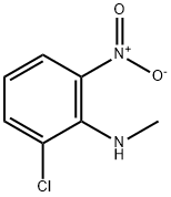 Benzenamine, 2-chloro-N-methyl-6-nitro- Structure