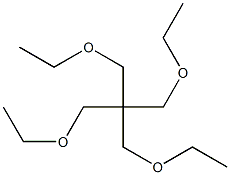 Propane,1,3-diethoxy-2,2-bis(ethoxymethyl)- 结构式