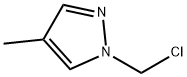 1-(chloromethyl)-4-methyl-1H-pyrazole Struktur