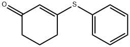 3-(phenylsulfanyl)-2-cyclohexen-1-one Structure