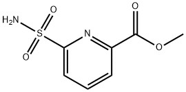 6-Sulfamoyl-pyridine-2-carboxylic acid methyl ester Structure