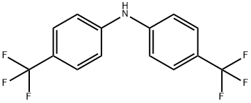 ビス[4-(トリフルオロメチル)フェニル]アミン 化学構造式