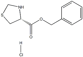 R-噻唑烷-4-羧酸苄酯盐酸盐,76391-17-8,结构式