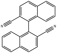 [1,1'-Binaphthalene]-2,2'-dicarbonitrile Structure