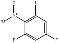 2-硝基-3,5-二氟碘苯 结构式