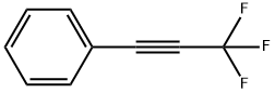 Benzene, (3,3,3-trifluoro-1-propynyl)- Structure