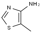 5-Methyl-thiazol-4-ylamine,772315-55-6,结构式