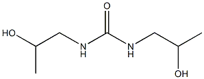 Urea, N,N'-bis(2-hydroxypropyl)- Struktur