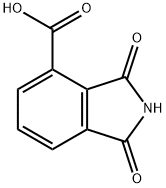 1,3-Dioxo-2,3-dihydro-1H-isoindole-4-carboxylic acid Struktur