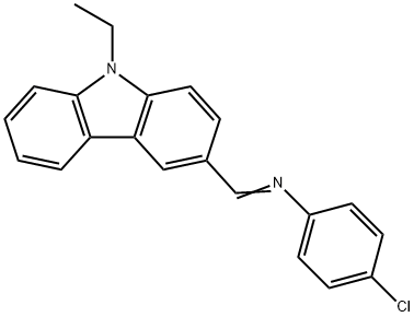 77702-88-6 (4-chlorophenyl)[(9-ethyl-9H-carbazol-3-yl)methylene]amine