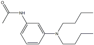 Acetamide, N-[3-(dibutylamino)phenyl]- 结构式
