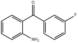 Methanone, (2-aminophenyl)(3-fluorophenyl)- Structure