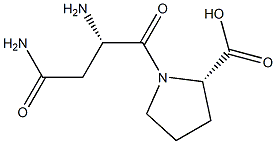 L-Proline, 1-L-asparaginyl-,78346-95-9,结构式
