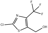 (2-氯-4-(三氟甲基)噻唑-5-基)甲醇,78450-97-2,结构式