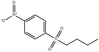 4-butylsulfonylnitrobenzene 化学構造式