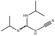 Guanidine, N-cyano-N',N''-bis(1-methylethyl)- 化学構造式
