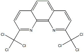 2,9-双(三氯甲基)-1,10-菲咯啉, 78831-41-1, 结构式
