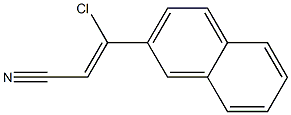 2-Propenenitrile, 3-chloro-3-(2-naphthalenyl)-