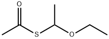 Ethanethioic acid, S-(1-ethoxyethyl) ester 化学構造式