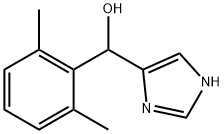alpha-(2,6-Dimethylphenyl)-1H-imidazole-4-methanol, 78892-28-1, 结构式
