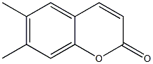 2H-1-Benzopyran-2-one, 6,7-dimethyl-|