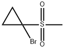 1-Bromo-1-methanesulfonyl-cyclopropane Struktur