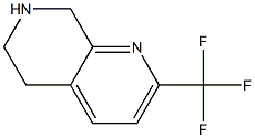 2-(trifluoromethyl)-5,6,7,8-tetrahydro-1,7-naphthyridine Structure