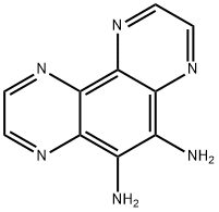 Pyrazino[2,3-f]quinoxaline-5,6-diamine,79790-36-6,结构式