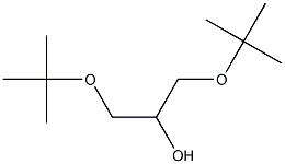 2-Propanol, 1,3-bis(1,1-dimethylethoxy)- 化学構造式